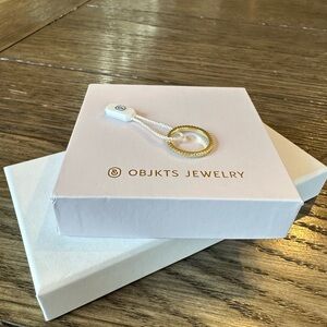 NWT OBJKTS Ignis stacking ring- Gold size 6 💛💍